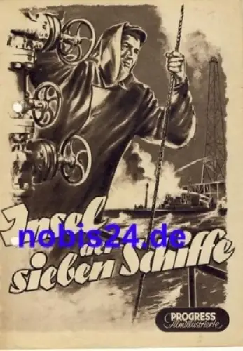 Insel der sieben Schiffe - Sowjetischer Film 56/54 Progress Filmillustrierte