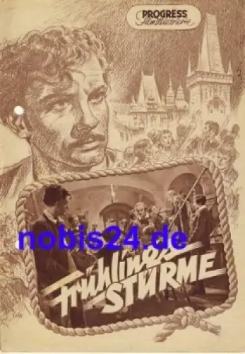 Frühlingsstürme - Tschechoslowakischer Film 36/53 Progress Filmillustrierte