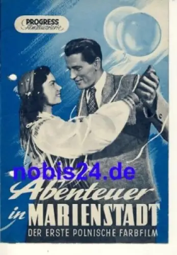 Abenteuer in Marienstadt polnischer Film 32/54 Progress Filmillustrierte 