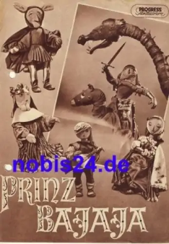 Prinz Bajaja - Tschechoslowakischer Puppenfilm 35/53 Progress Filmillustrierte