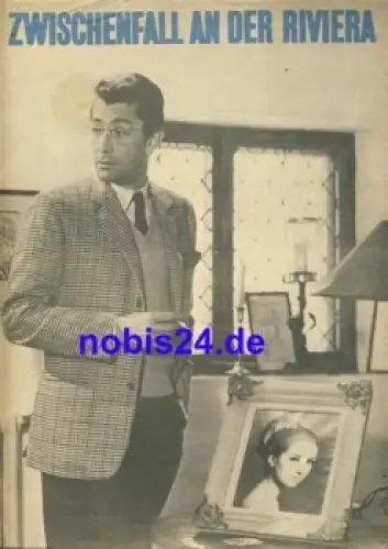 Zwischenfall an der Riviera - Französischer Film mit Yori Bertin 86/68 Progress Programm