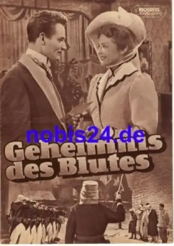 Geheimnis des Blutes 20/54 Progress Filmillustrierte