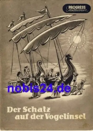 Der Schatz auf der Vogelinsel -Tschechoslowakischer Film 1953 Progress Filmillustrierte