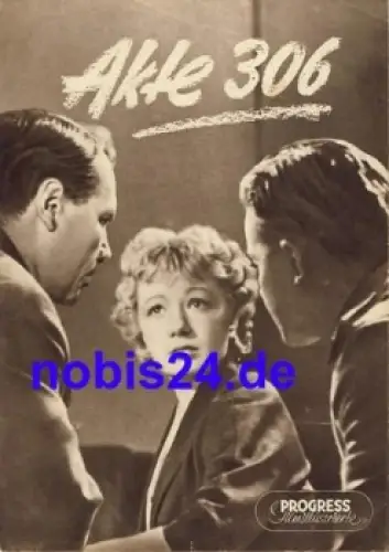 Akte 306 - Sowjetischer Film 1/57 Progress Filmillustrierte