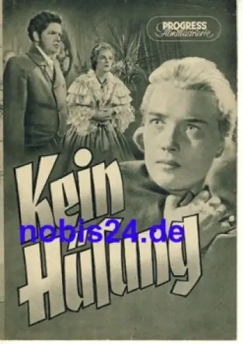 Kein Hüsung DEFA-Film mit Eva Kotthaus, Rudolf H. Krieg 25/54 Progress Filmillustrierte