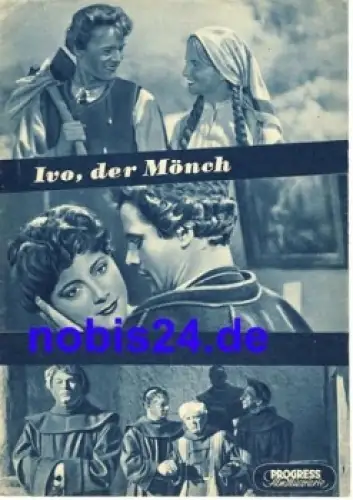 Ivo, der Mönch - Jugoslawischer Film 61/56 Progress Programm