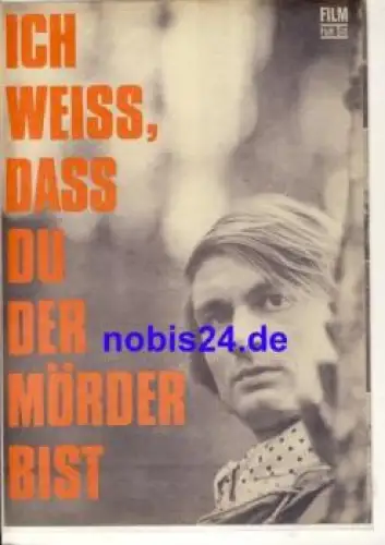 Ich weiss, dass Du der Mörder bist - Tschechischer Film 42/72 Film für Sie