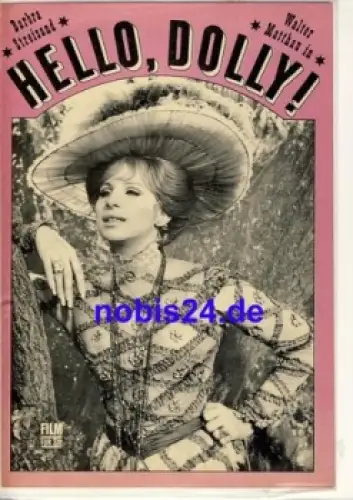 Hello Dolly - US Amerikanischer Film mit Barbra Streisand Walter Matthau 48/72 Film für Sie