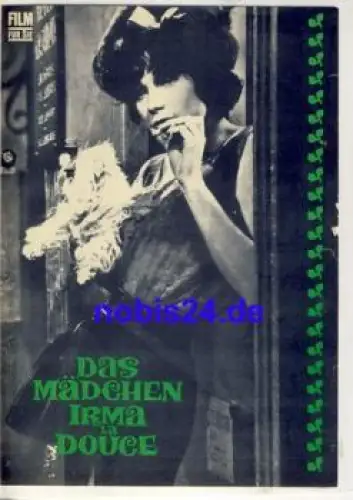 Das Mädchen Irma La Douce - USA Film mit Jack Lemmon Shirley MacLaine 55/72 Film für Sie