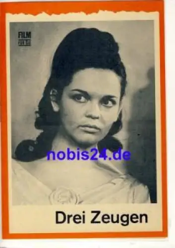 Drei Zeugen - Tschechoslowakischer Film 65/71 Film für Sie Programm
