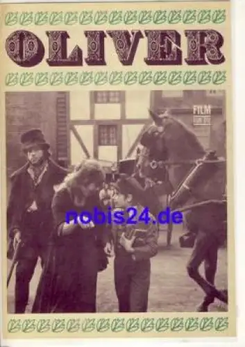 Oliver - Englischer Film mit Ron Moody Shani Wallis Oliver Reed 42/71 Film für Sie Programm