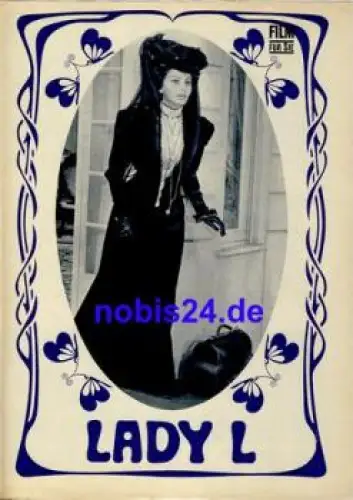 Lady L - USAmerikanischer Englischer Film mit Sophia Loren Paul Newman David Niven 43/71 Film für Sie Programm
