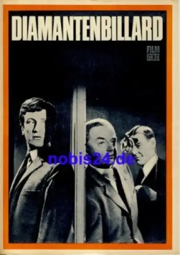 Diamantenbillard mit Elisabeth Flickenschildt, Elsa Martinelli Progress Programm 41/71 Film für Sie 