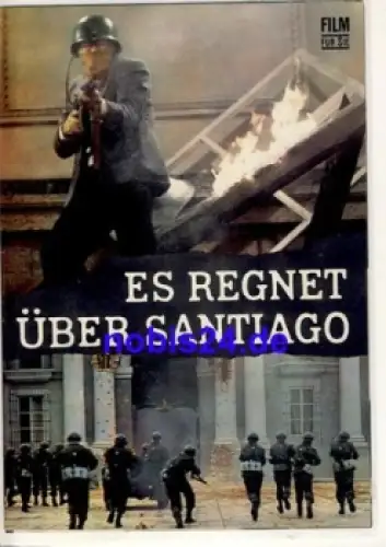 Es regnet über Santiago Französischer Film mit Ricardo Cucciolla Annie Girardot Jean-Louis Trintignant 27/76 Film für Sie Programm