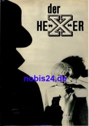 Der Hexer von Edgar Wallace mit Joachim Fuchsberger Heinz Drache Eddi Arent 35/70 Film für Sie Programm