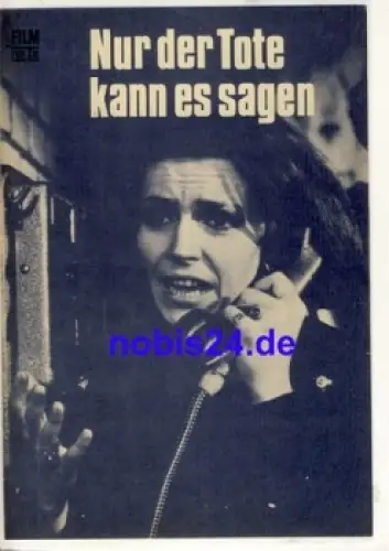 Nur der Tote kann es sagen - Polnischer Film 74/70 Film für Sie Programm