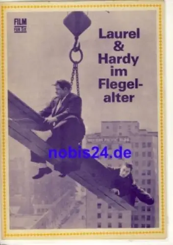 Laurel & Hardy im Flegelalter US Amerikanischer Film (Laurel & Hardy's Laughing 20's)  39/70 Film für Sie Programm
