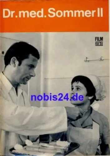 Dr. med. Sommer II - DEFA-Film mit Werner Tietze Juliane Koren Winfried Glatzeder 46/70 Film für Sie Programm
