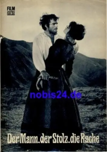 Der Mann der Stolz die Rache mit Franco Nero Tina Aumont Klaus Kinski 52/70 Film für Sie Programm