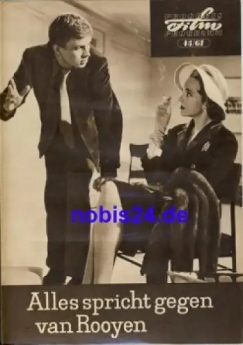 Alles spricht gegen van Rooyen mit Hardy Krüger Stanley Baker 43/61 Progress Programm