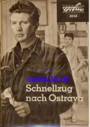 Schnellzug nach Ostrava - Tschechoslowakischer Film 38/61 Progress Programm