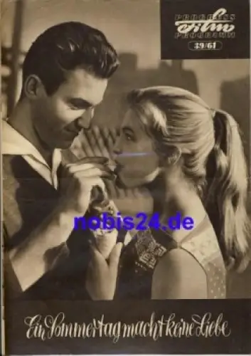 Ein Sommertag macht keine Liebe - DEFA-Film 39/61 Progress Programm