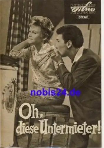 Oh, diese Untermieter - Ungarischer Film 99/61 Progress Programm