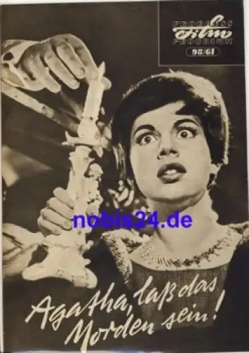 Agatha, laß das Morden sein 98/61 Progress Programm mit Klausjürgen Wussow