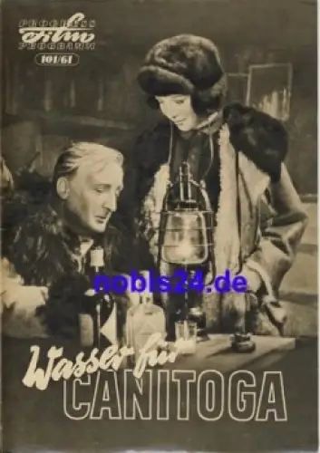 Wasser für Canitoga 101/61 Progress Programm mit Hans Albers