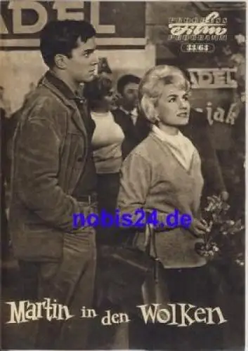 Martin in den Wolken - Jugoslawischer Film 33/63 Progress Programm