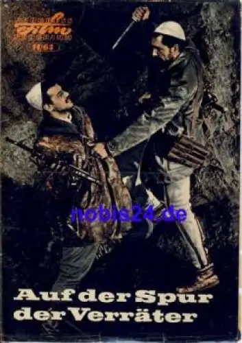 Auf der Spur der Verräter - Jugoslawischer Film 14/63 Progress Programm