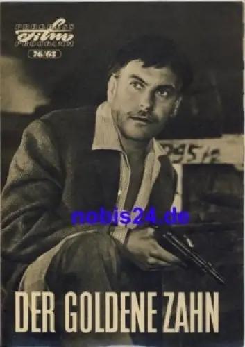 Der goldene Zahn - Bulgarischer Film 76/63 Progress Programm