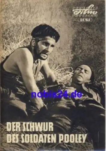 Der Schwur des Soldaten Pooley mit Garfield Morgan John Rees 54/63 Progress Programm