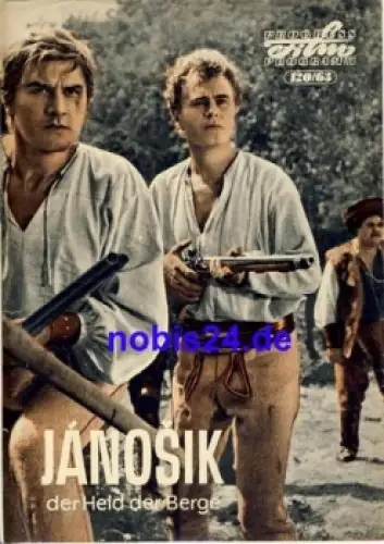 Janosik der Held der Berge Tschechoslowakischer Film 120/63 Progress Programm