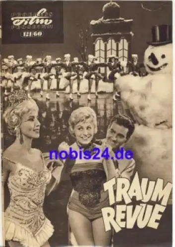 Traum Revue mit Waltraut Haas, Teddy Reno, 121/60 Progress Programm