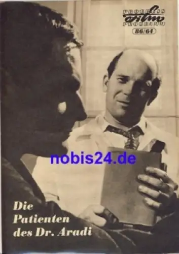 Die Patienten des Dr.Aradi - Ungarischer Film 86/64 Progress Programm
