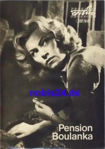 Pension Boulanka - DEFA-Film mit Herbert Köfer 117/64 Progress Programm