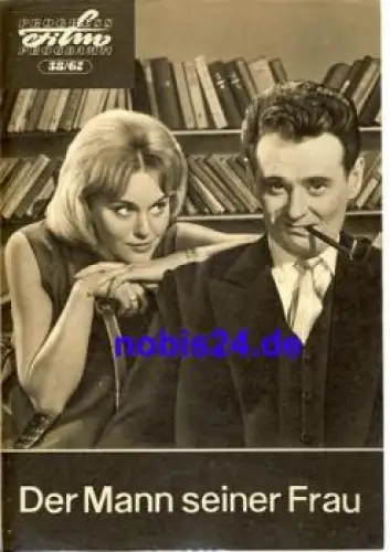Der Mann seiner Frau - Polnischer Film 38/62 Progress Programm