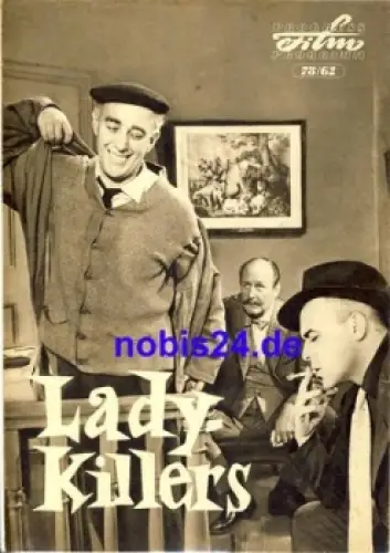 Lady Killers Progress Programm 78/62 mit Alice Guinness, Cecil Parker