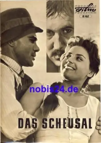 Das Scheusal - Ungarischer Film 8/62 Progress Programm