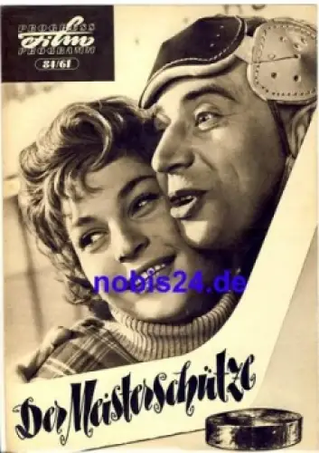 Der Meisterschütze - Tschechoslowakischer Film 84/61 Progress Programm