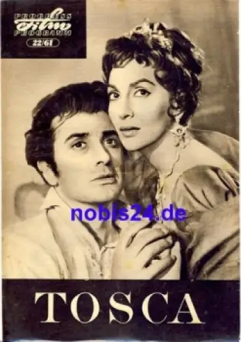 Tosca Progress Programm 22/61 mit Franca Duval und Franco Corelli