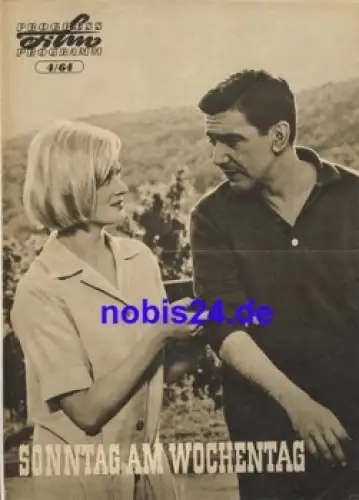 Sonntag am Wochentag - Tschechoslowakischer Film 4/64 Progress Programm
