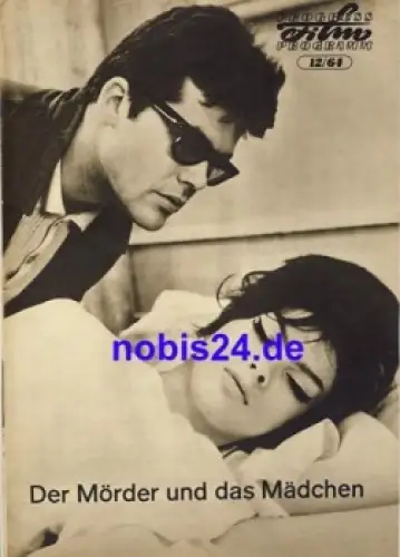 Der Mörder und das Mädchen - Polnischer Film 12/64 Progress Programm