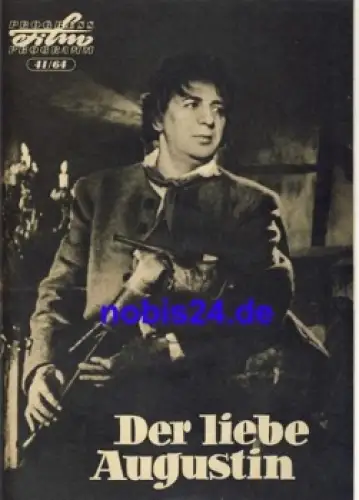 Der liebe Augustin - Deutscher Film mit Paul Hörbiger 41/64 Progress Programm