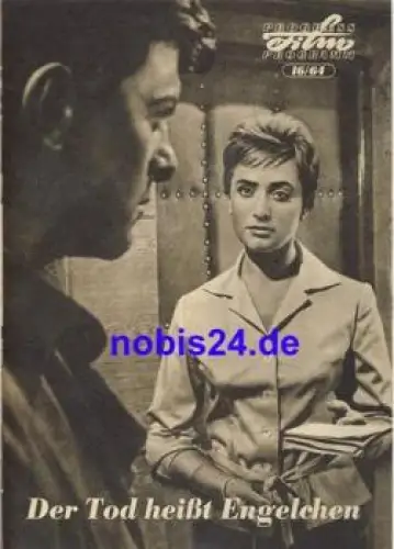 Der Tod heißt Engelchen - Tschechoslowakischer Film 16/64 Progress Programm