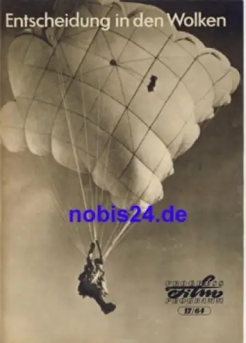 Entscheidung in den Wolken - Polnischer Film 17/64 Progress Programm