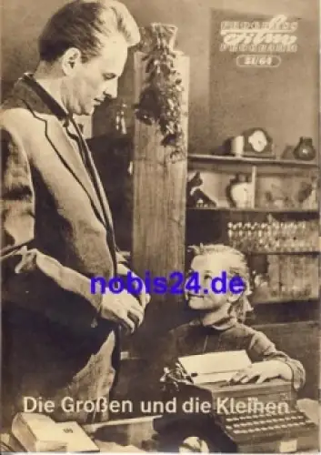 Die Großen und die Kleinen 31/64 Progress Programm