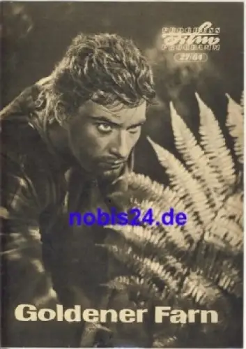 Goldener Farn - Tschechoslowakischer Film 27/64 Progress Programm