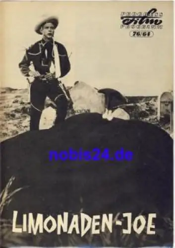 Limonaden Joe - Tschechoslowakischer Film 76/64 Progress Programm